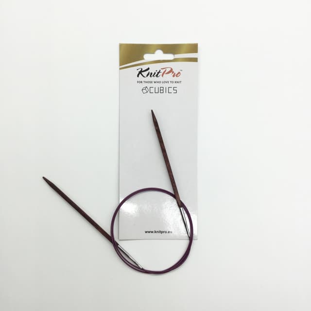 Круговые деревянные спицы 80 см Cubics Wood Knit Pto