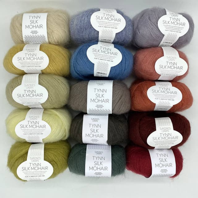 Tynn silk mohair